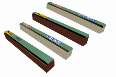 Rice rubber polisher brake sticks