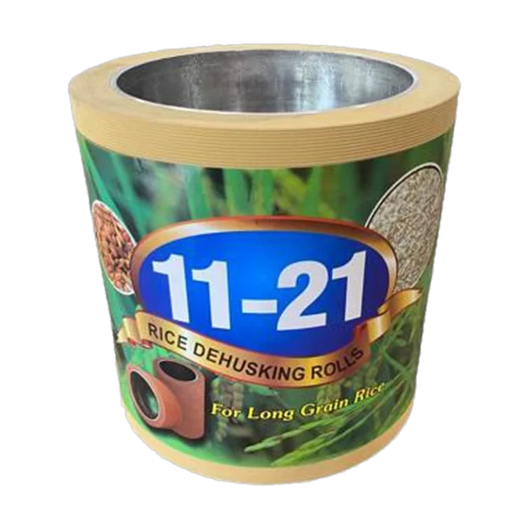Gold Mohur 11-21 raw paddy rubber roll for rice dehusking, long grain rice, printed label